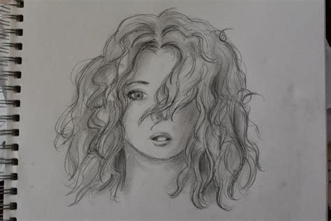 Best Curly Hairstyle Drawing