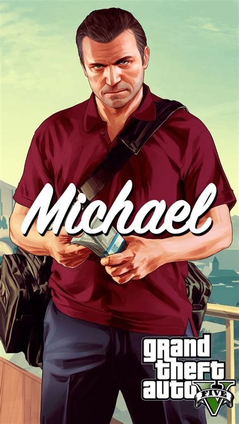 Gta 5 Michael Wallpapers Wallpaper Cave