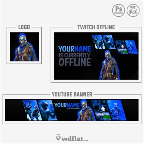 Fortnite Banner And Logo Twitch And Youtube Templates