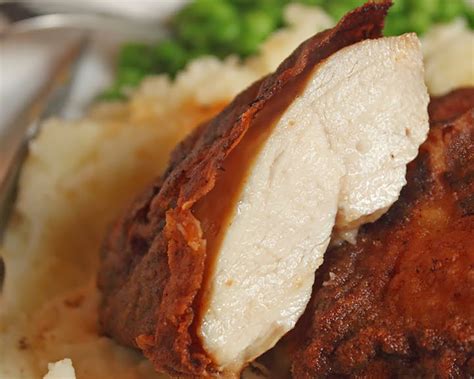 The chicken breast is a very popular cut of meat in america. Honey-Brined Fried Chicken Breasts Recipe - Allrecipes.com
