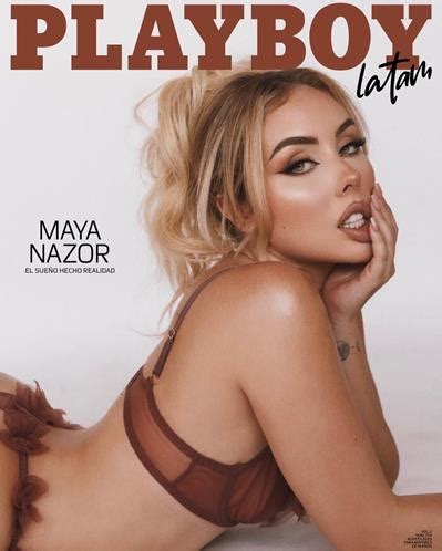 Maya Nazor Ex De Santa Fe Klan Desnuda En Revista Playboy Agosto Dfamosas Net Las