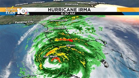 Hurricane Irma makes landfall in Florida Keys
