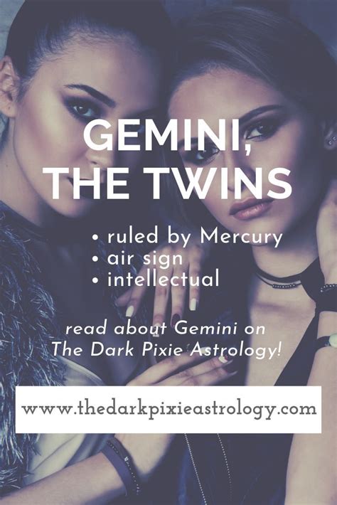 Researchers from go compare looked at the months that all the nobel prize winners since 1901 were welcomed into the world (there's been 900, fyi). Gemini is the astrological Twins, an air sign ruled by ...