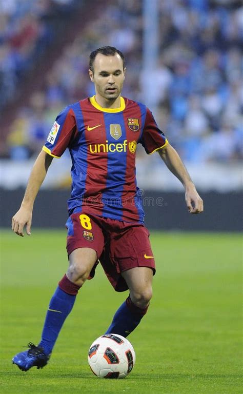 Andres Iniesta Fc Barcelona Editorial Image Image Of Iniesta Unicef