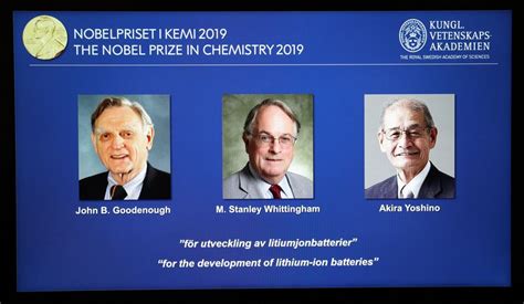 Three Scientists Share 2019 Nobel Prize In Chemistry Xinhua Englishnewscn