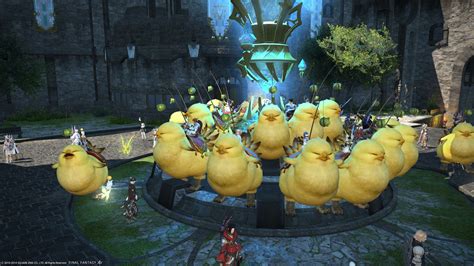Ring Around The Aetheryte Ff14 Fat Chocobo  1688842 Hd