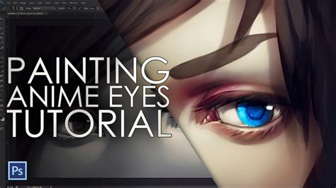 Anime Eyes Digital Painting