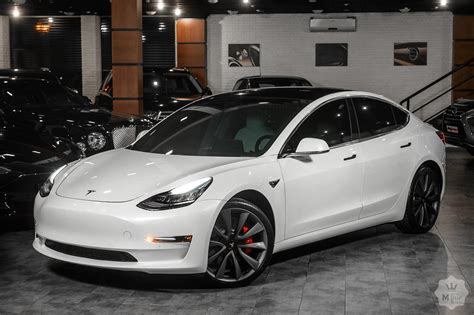 Tesla Model 3 Performance Black 2020 Tesla Model 3 20 Forged Wheels
