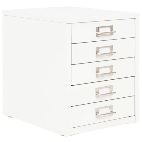 No matter where you happen to work, being organized is vital, and these file cabinets are sure to help! Filing Cabinet with 5 Drawers Metal - White | Complete ...