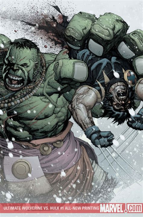 Ultimate Wolverine Vs Hulk 1 Comic Art Community Gallery Of Comic Art