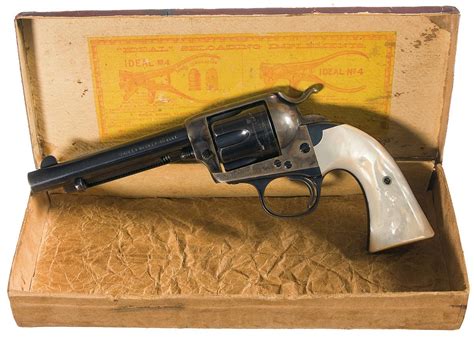 Colt Bisley Revolver 45 Long Colt Rock Island Auction