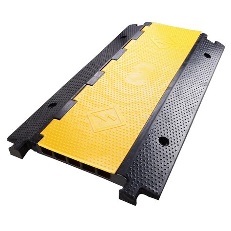 Shop through a wide selection of electrical floor cord covers at amazon.com. 5 Channel Rubber Electrical Wire Cable Cover Ramp Guard ...