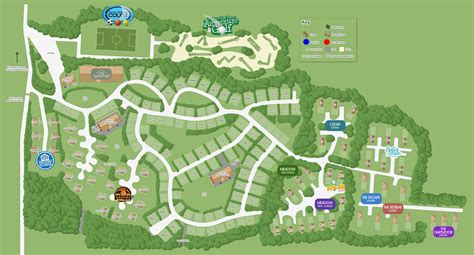 Resort Map Crealy Theme Park And Resort