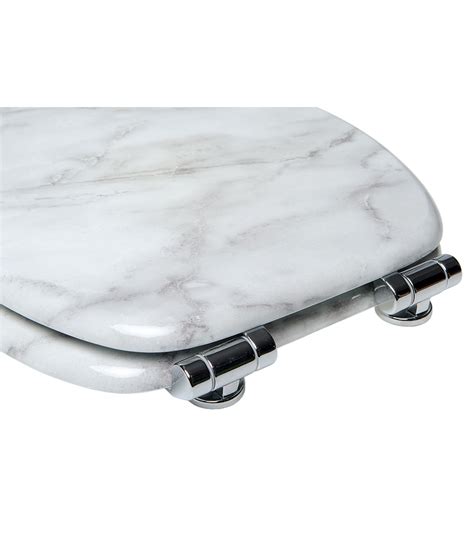 Soft Close Toilet Seat Bright Marble