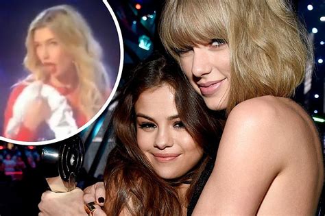 Selena Gomez Defends Taylor Swift Against Video Of Hailey Bieber