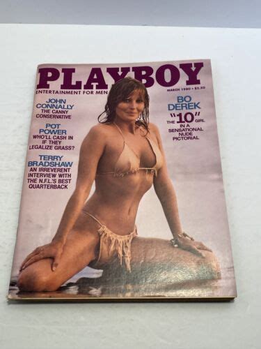 Mavin Vintage Playboy Magazine Bo Derek March Pot Power