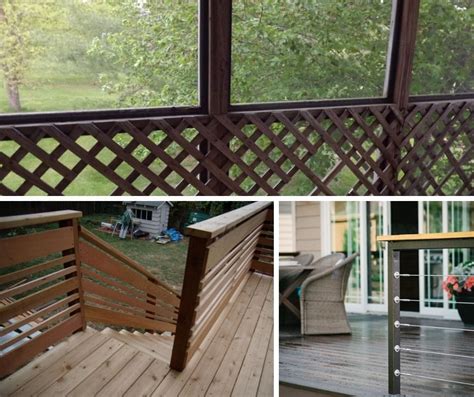 Diy Deck Railing Ideas Designs That Are Sure To Inspire You Vrogue
