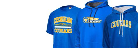 Crenshaw High School Cougars Apparel Store Prep Sportswear