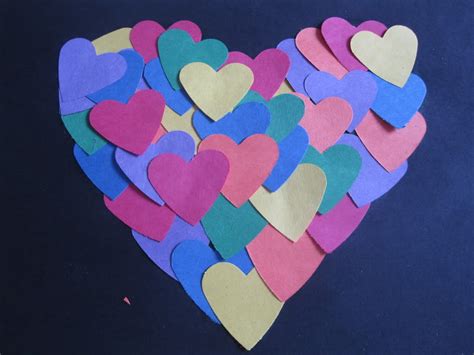 Paper Hearts Crafts And Activities No Time For Flash Cards