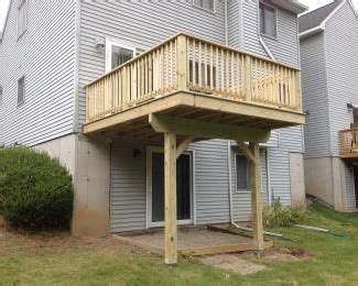 small second story deck - Google Search | Deck designs backyard