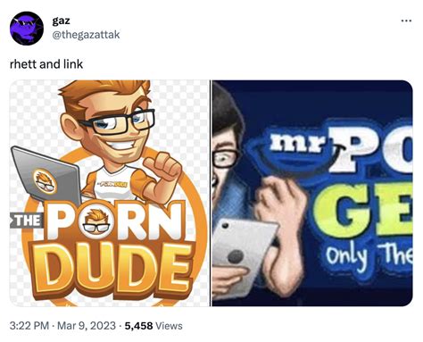 The P Dude Vs Mr P Geek The Porn Dude Mr Porn Geek Know Your Meme