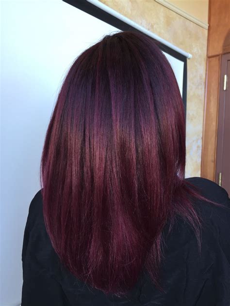 Plum Hair Wine Hair Merlot Hair Color