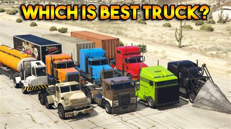 Gta 5 Online Which Is Best Truck Youtube