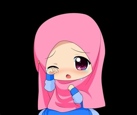 Kartun Muslimah Wanita Gambar Cewek2 Cantik Lucu Berhijab 60 Gambar
