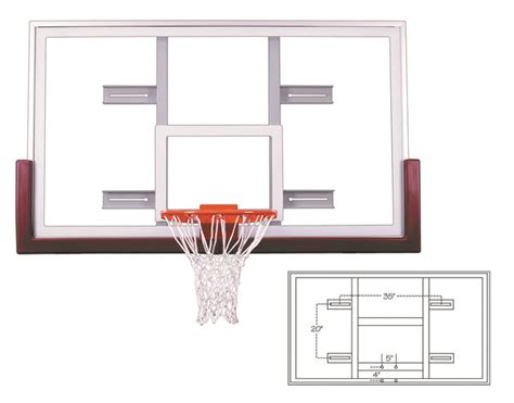 First Team Official Competition Glass Conversion Backboard Unbreakable