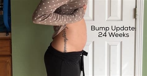 PREGNANCY 24 Weeks Bump Update Diary Of A Fit Mommy