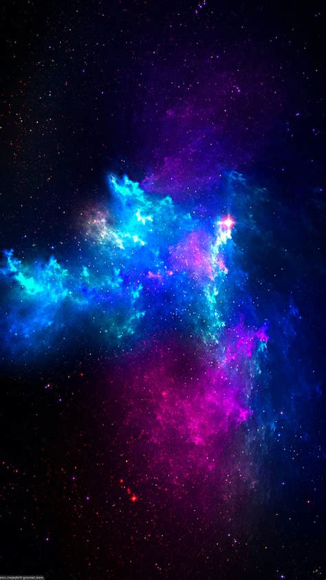 Download Dark Aesthetic Galaxy In Blue And Pink Purple And Galaxy