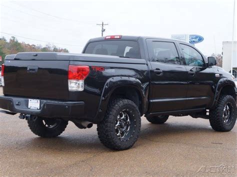 2011 Blacktoyota Tundra Sr5 Trd Rock Warrior 57l V8 Auto 4x4 Supercharged