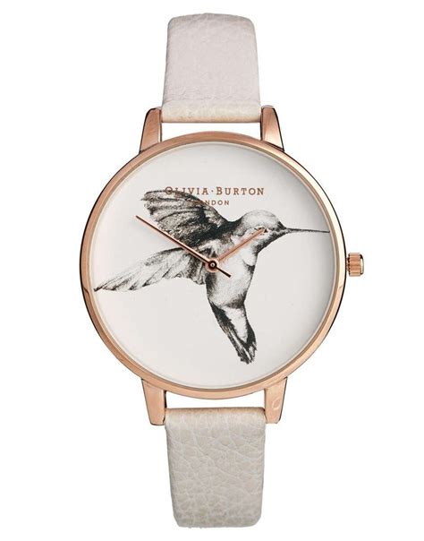 Asos Olivia Burton Mink Hummingbird Watch For 137 Wantering