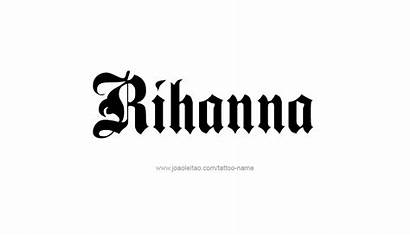 Rihanna Tattoo Designs
