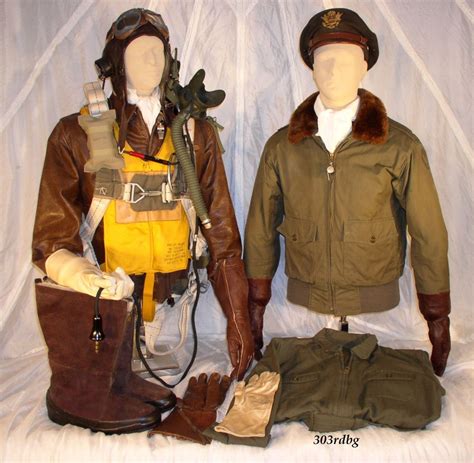 Original Wwii Usaaf Pilot Flight Uniform Set International Military