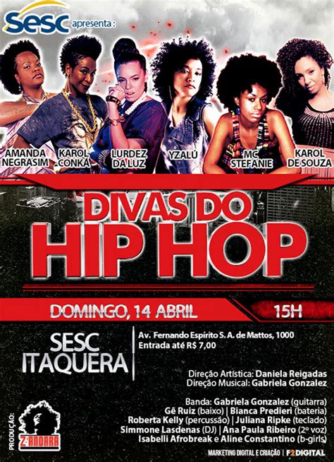 Noticias Hip Hop Brasil Divas Do Hip Hop No Sesc Itaquera Dia 1404