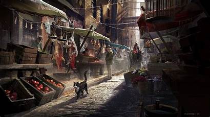 Creed Assassin Syndicate Market Alley Concept Fantasy