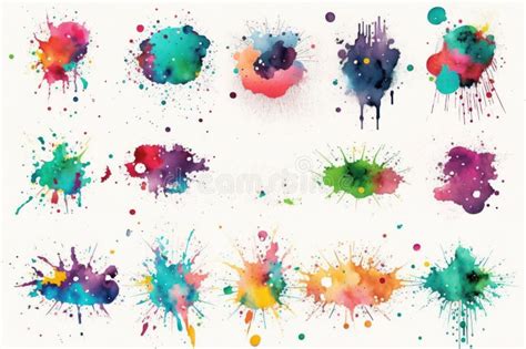 Watercolor Background Sets Stock Illustrations 986 Watercolor