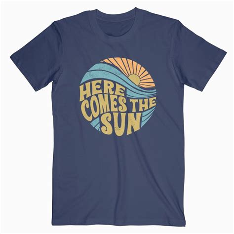 Summer Here Comes The Sun Vintage T Shirt Shirts Graphic Shirts
