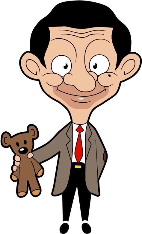 Bean Png Image Mr Bean And Teddy Cartoon Transparent