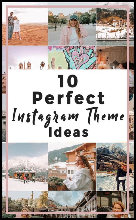 10 Perfect Instagram Theme Ideas You Can Create Instagram Feed Ideas