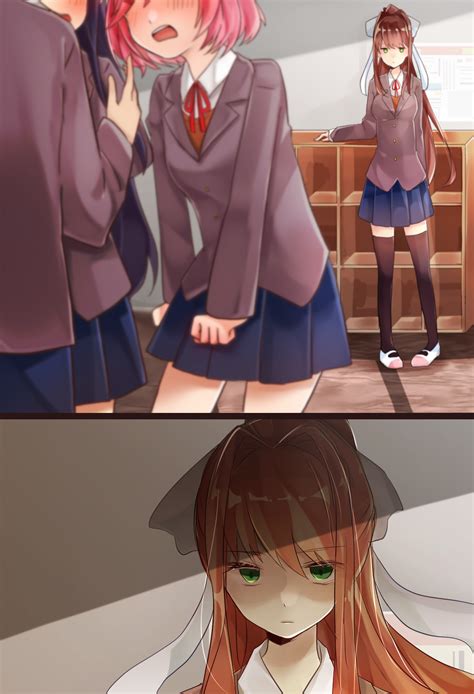 something seriously bad is going to happen doki doki literature club know your meme