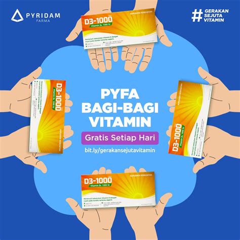 PT Pyridam Farma Tbk PYFA Creates GerakanSejutaVitamin Campaign