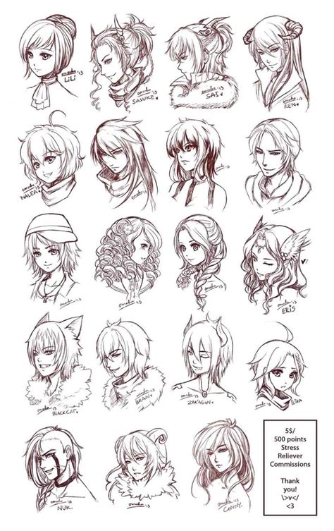 Messy Bun Anime Hair Bun Drawing Hair Trends 2020 Hairstyles And