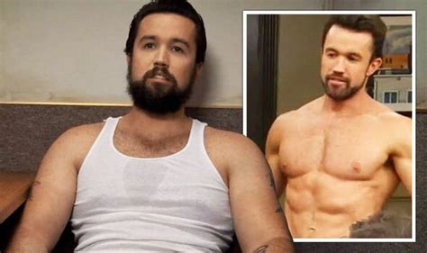 Always Sunnys Rob Mcelhenney Was ‘motivated By Paycheque To Lose