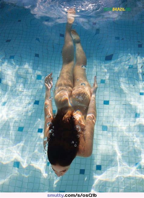 Brazilian Playboy Analuciafernandes Underwater Gorgeous Brunette Tanlines Gorgeousass
