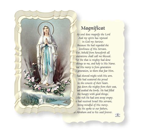 The Magnificat Holy Card 50 Pack Buy Religious Catholic Store