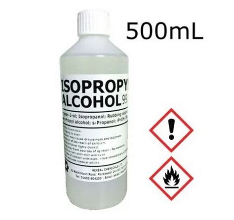 Isopropyl Alcohol 99 500 Ml Bottle Price From Rs90unit Onwards
