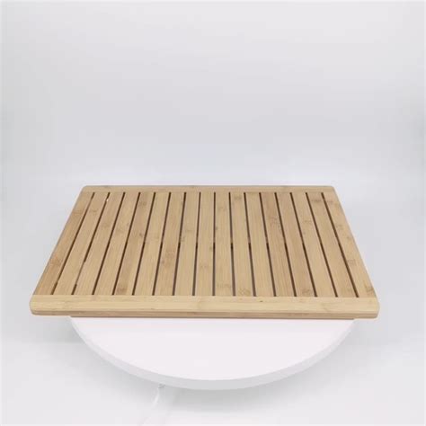 Natural Bamboo Bath Matnon Slip Shower Floor Mat Bathroom Mat Buy