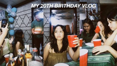 Vlog 🌤 My 20th Birthday Vlog Youtube